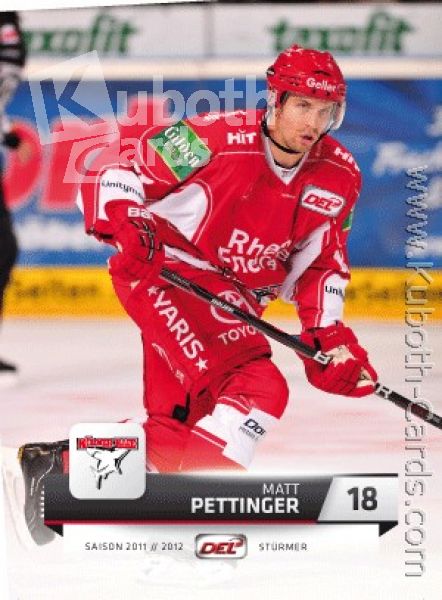 DEL 2011/12 CityPress - No 138 - Matt Pettinger