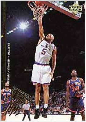 NBA 1995-96 Upper Deck - No 348 - Juwan Howard