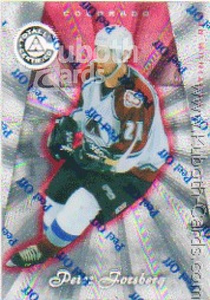 NHL 1997-98 Pinnacle Totally Certified Platinum Red - No 32 - Peter Forsberg