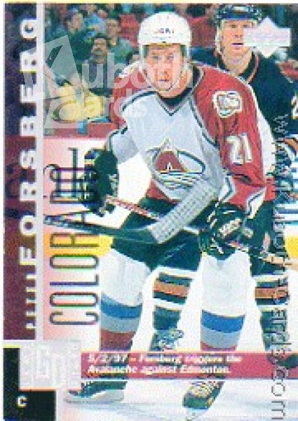 NHL 1997 / 98 Upper Deck - No 252 - Peter Forsberg