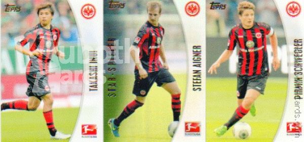 Fussball 2013-14 Topps Chrome - No 60 - 70, 220 - Eintracht Frankfurt