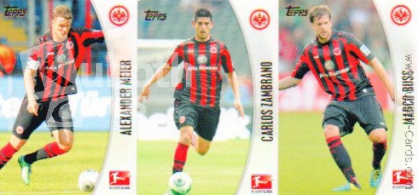 Fussball 2013-14 Topps Chrome - No 60 - 70, 220 - Eintracht Frankfurt