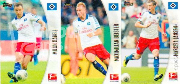 Soccer 2013-14 Topps Chrome - No 82 - 92, 222 - Hamburger SV - complete set