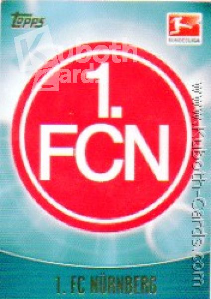 Soccer 2013-14 Topps Chrome - No 229 - Team Logo 1. FC Nuremberg