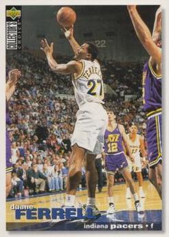 NBA 1995-96 Collector's Choice International German I - No 63 - Duane Ferrell