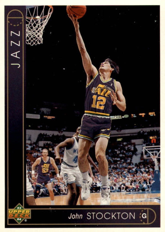 NBA 1993-94 Upper Deck German - No 63 - John Stockton