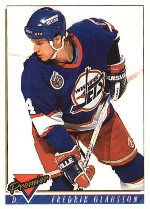 NHL 1993 / 94 Topps Premier - No 63 - Fredrik Olausson