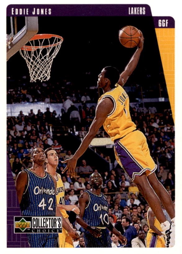 NBA 1997-98 Collector's Choice - No 63 - Eddie Jones
