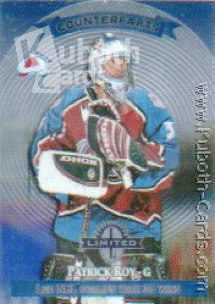 NHL 1997-98 Donruss Limited - No 44 - Roy/Thibault