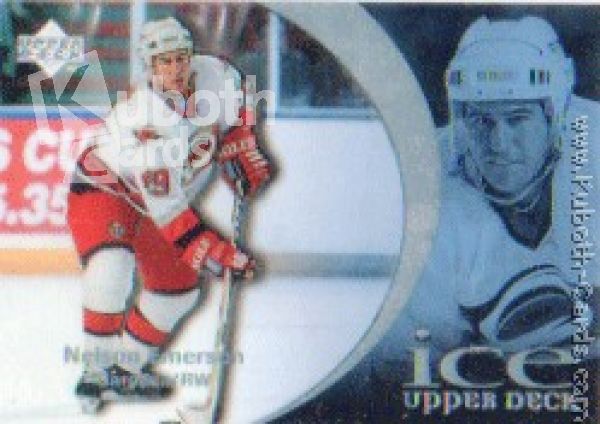 NHL 1997-98 Upper Deck Ice - No 1 - Nelson Emerson