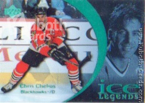 NHL 1997-98 Upper Deck Ice Parallel - No 67 - Chris Chelios