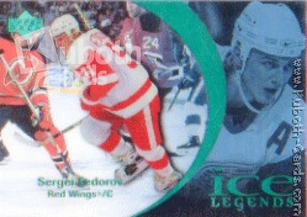 NHL 1997-98 Upper Deck Ice Parallel - No 69 - Sergei Fedorov