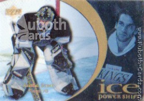 NHL 1997-98 Upper Deck Ice Power Shift - No. 34 - Jamie Storr