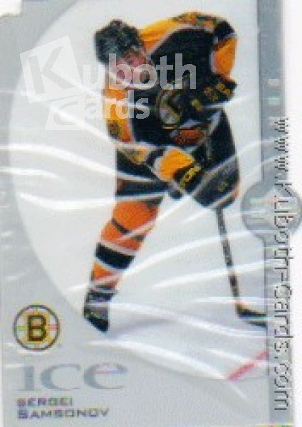 NHL 1997-98 Upper Deck Ice Lethal Lines - No L6-A - Sergei Samsonov