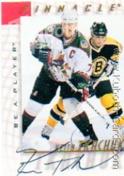 NHL 1997/98 Be A Player Autographs - No 22 - Keith Tkachuk