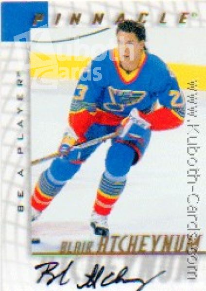 NHL 1997 / 98 Be A Player Autographs - No 210 - A. Atcheynum