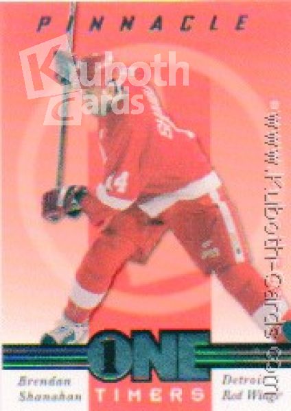 NHL 1997/98 Be A Player One Timers - No 4/20 - B. Shanahan