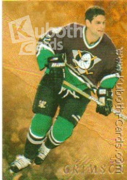 NHL 1998-99 Be A Player Gold - No 152 - Stu Grimson