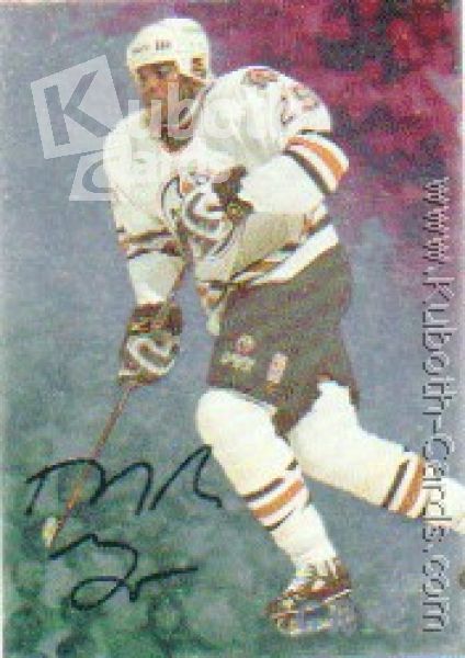 NHL 1998-99 Be A Player Autographs - No 54 - Mike Grier