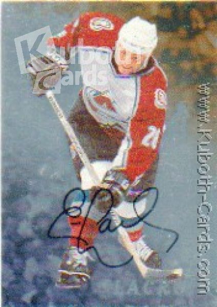 NHL 1998-99 Be A Player Autographs - No 38 - Eric Lacroix