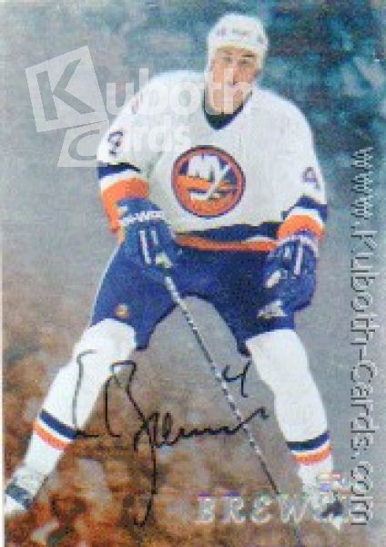 NHL 1998-99 Be A Player Autographs - No 235 - Eric Brewer