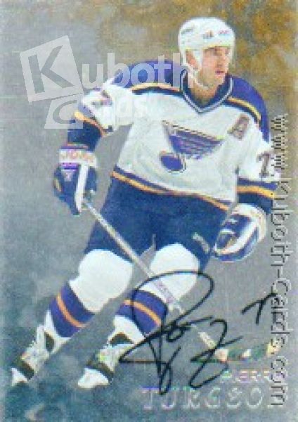 NHL 1998-99 Be A Player Autographs - No 275 - Pierre Turgeon