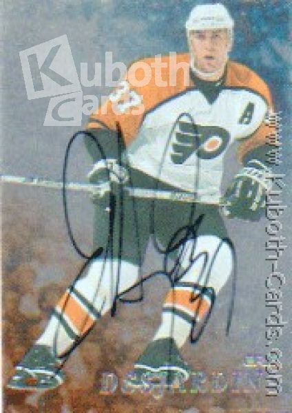 NHL 1998-99 Be A Player Autographs - No 253 - Eric Desjardins