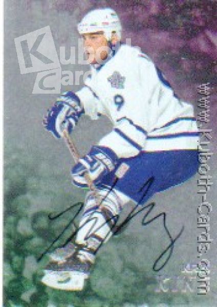 NHL 1998-99 Be A Player Autographs - No 288 - Kris King