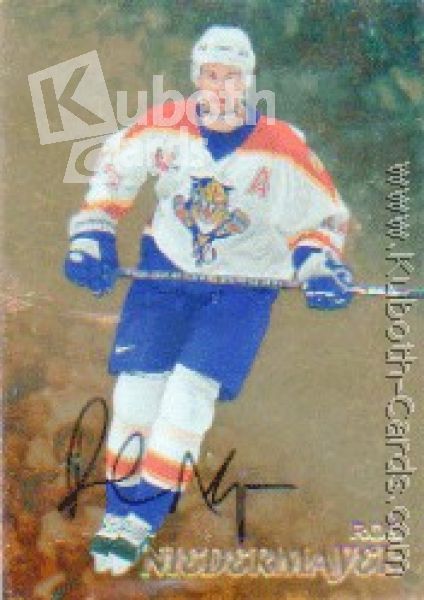 NHL 1998-99 Be A Player Autographs Gold - No 208 - Niedermayer