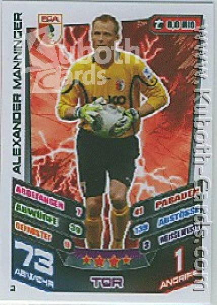 Fussball 2013-14 Topps Match Attax - No 2 - Alexander Manninger