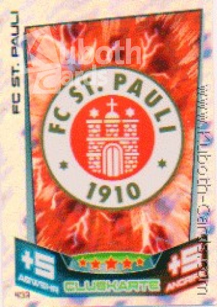 Fussball 2013-14 Topps Match Attax - No 432 - Logo St. Pauli