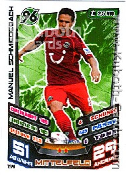 Fussball 2013-14 Topps Match Attax - No 154 - M. Schmedebach