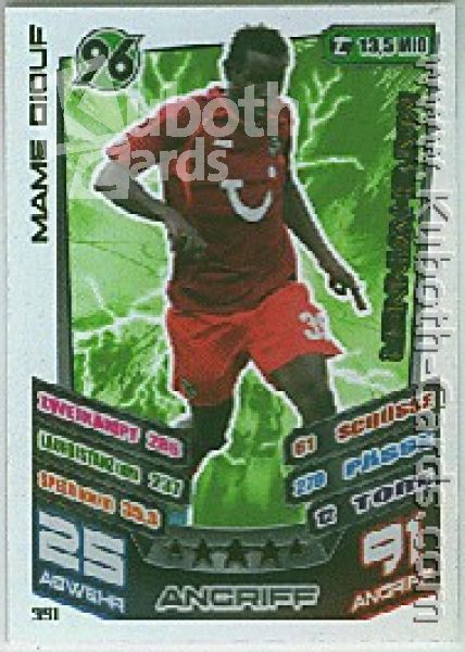 Soccer 2013-14 Topps Match Attax - No 351 - Mame Diouf