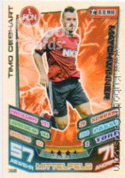 Soccer 2013-14 Topps Match Attax - No 368 - Timo Gebhart