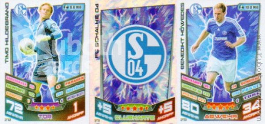 Fussball 2013-14 Topps Match Attax - No 271 - 288 - Schalke