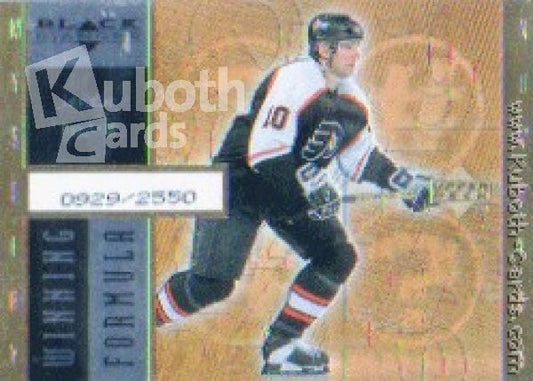 NHL 1998-99 Black Diamond Winning Formula Gold - No WF22 - John LeClair