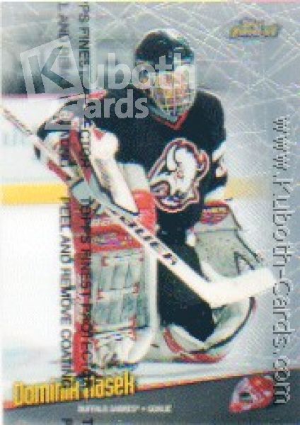 NHL 1998-99 Finest - No 4 - Dominik Hasek