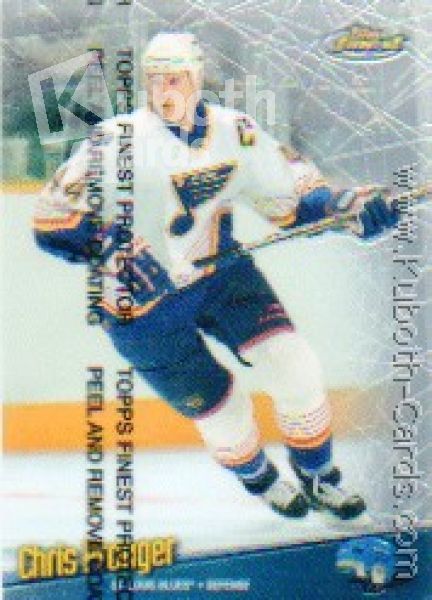 NHL 1998-99 Finest - No 22 - Chris Pronger