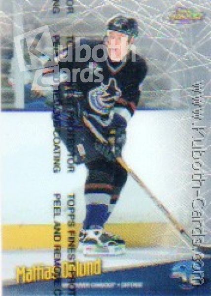 NHL 1998-99 Finest - No. 38 - Mattias Ohlund