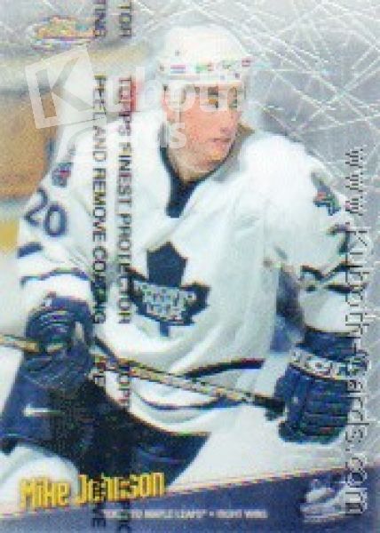 NHL 1998-99 Finest - No. 37 - Mike Johnson