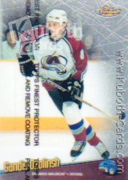 NHL 1998-99 Finest - No 116 - Sandis Ozolinsh