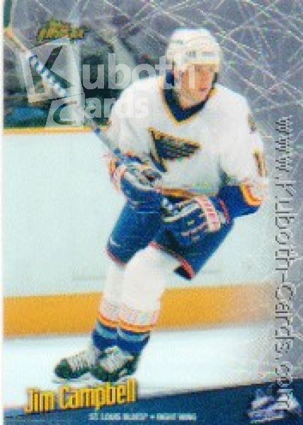 NHL 1998-99 Finest No Protectors - No 118 - Jim Campbell