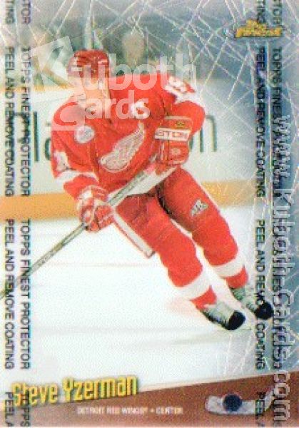 NHL 1998-99 Finest Oversize - No 5 of 7 - Steve Yzerman