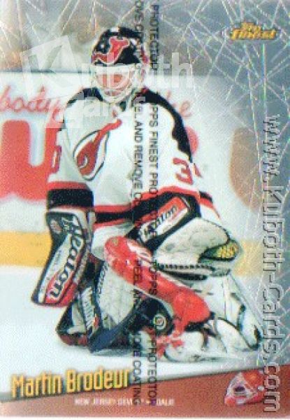 NHL 1998-99 Finest Oversize - No 3 of 7 - Martin Brodeur