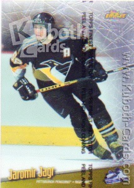 NHL 1998-99 Finest Oversize - No 6 of 7 - Jaromir Jagr