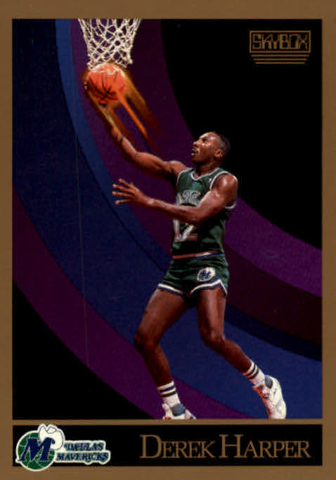 NBA 1990-91 SkyBox - No 64 - Derek Harper