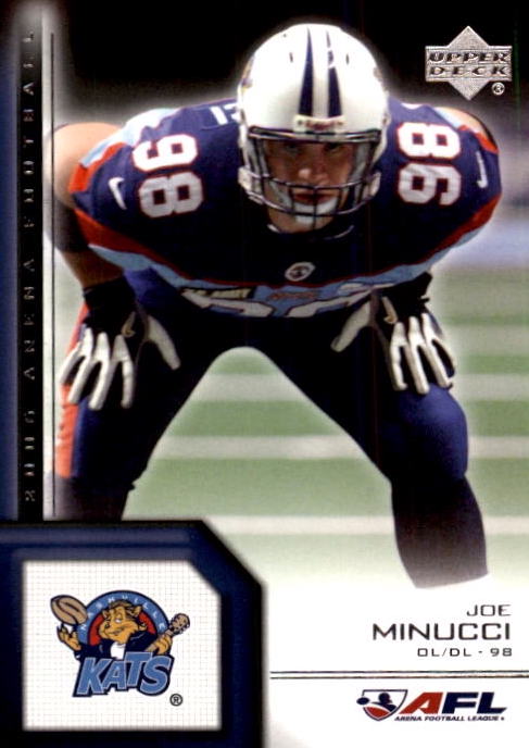 NFL 2006 Upper Deck AFL - No 64 - Joe Minucci