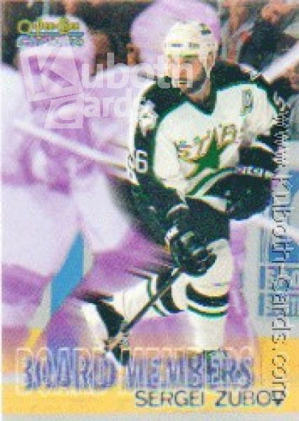 NHL 1998-99 OPC Chrome Board Members - No B7 - Zubov