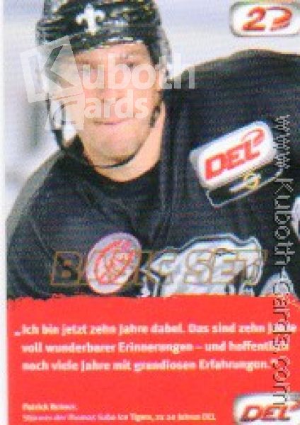 DEL 2013-14 CityPress 20 Jahre DEL Basic Set - No NN0 - Patrick Reimer