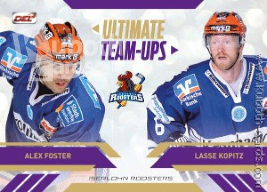 DEL 2013-14 CityPress Ultimate Team-Ups - No UT06 - Alex Foster / Lasse Kopitz